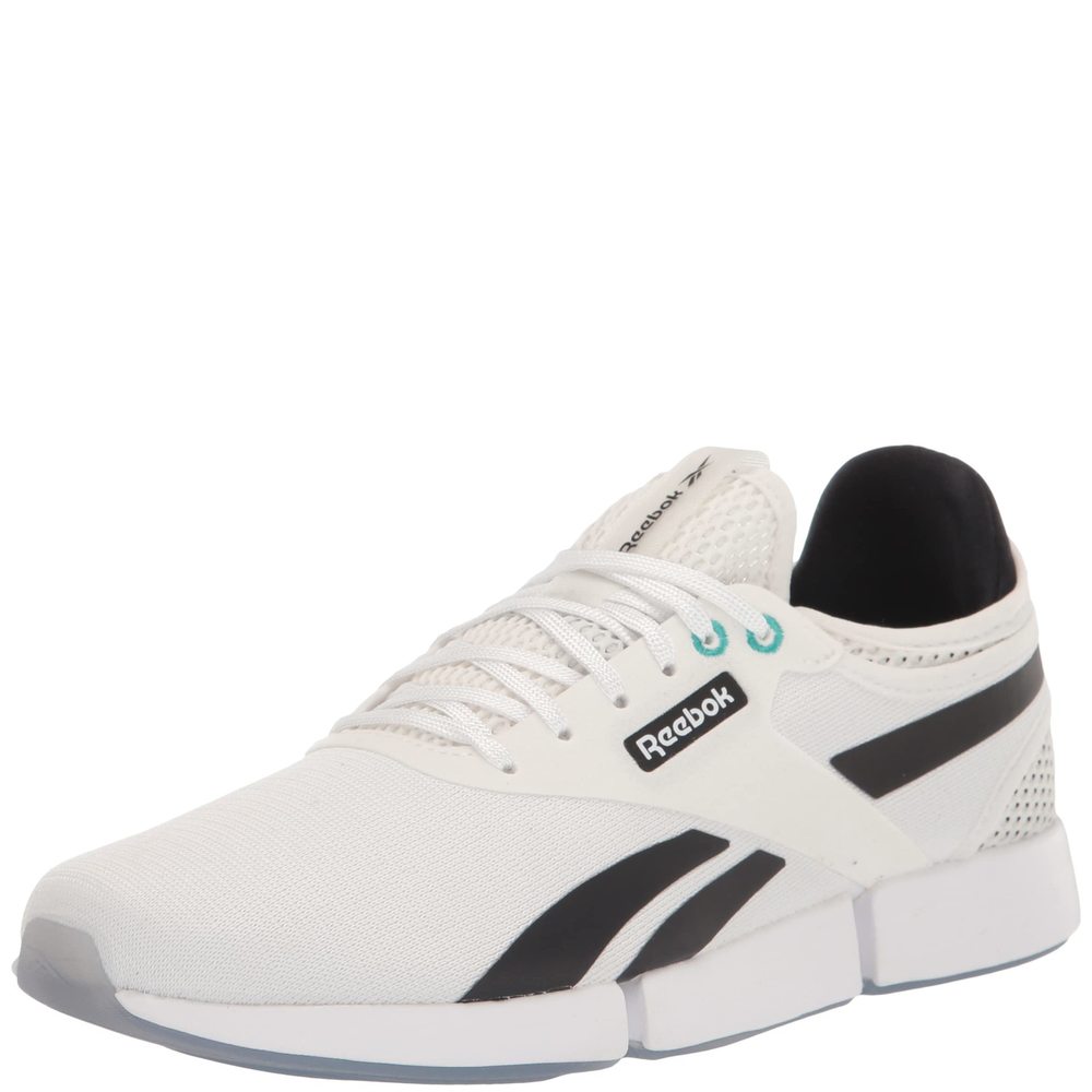 Reebok Modern White Black Athletic Shoes